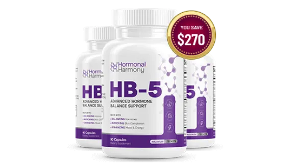 HB5 Hormonal Balance 5  3 month supply