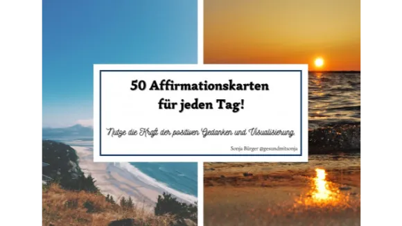 50 Affirmationskarten für jeden Tag