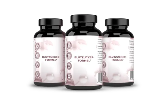 Die BlutzuckerFormel 3er Paket inkl Zuckerfrei Rezeptbuch