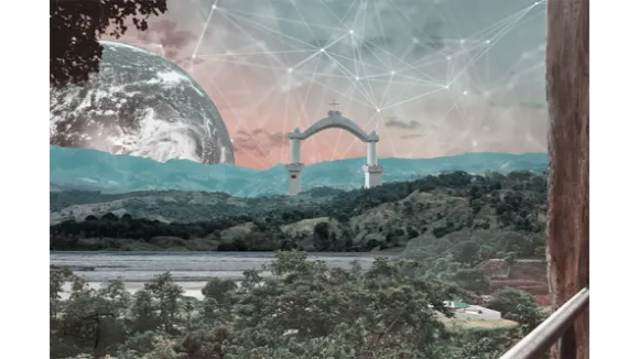 Digital Collage  Escape