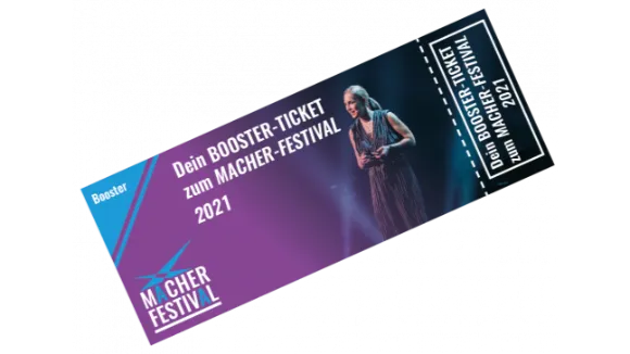 MacherFestival 2021  Booster Ticket Special Offer