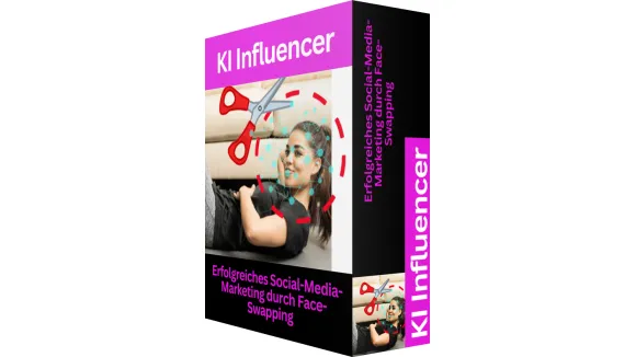 KI-Influencer Social-Media-Marketing durch Face-Swapping